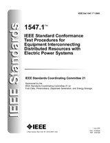 Standard IEEE 1547.1-2005 1.7.2005 preview