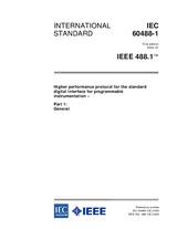 Standard IEEE/IEC 60488-1-2004 22.11.2004 preview