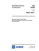 WITHDRAWN IEEE/IEC 62265-2005 20.2.2004 preview
