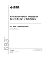 WITHDRAWN IEEE 693-2005 8.5.2006 preview