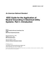 WITHDRAWN IEEE C62.92.1-1987 31.12.1987 preview