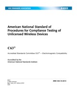 WITHDRAWN IEEE/ANSI C63.10-2013 13.9.2013 preview
