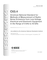 WITHDRAWN IEEE C63.4-2003 27.1.2004 preview