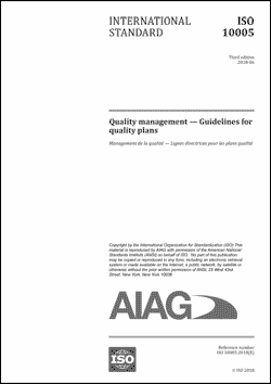 Publications AIAG Quality Management Systems - Guidelines For Quality Plans 1.6.2018 preview