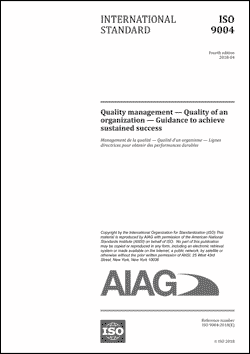 Publications AIAG Quality Management - Quality of an Organization 1.4.2018 preview