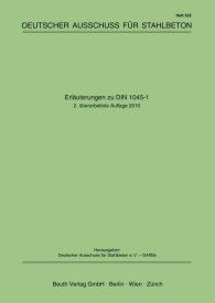 Publications  DAfStb-Heft 525; Erläuterungen zu DIN 1045-1 31.5.2010 preview