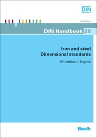 Publications  DIN_Handbook 28; Iron and steel; Dimensional standards 31.5.2011 preview