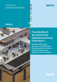 Publications  DIN Media Praxis; Praxishandbuch der technischen Gebäudeausrüstung (TGA); Band 2: Gebäudezertifizierung, Raumluft- und Klimatechnik, Energiekonzepte mit thermisch aktiven Bauteilsystemen, Geplante Trinkwasserhygiene 18.10.2013 preview