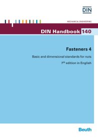 Preview  DIN_Handbook 140; Fasteners 4; Basic and dimensional standards for nuts 21.4.2016