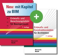 Preview  Bauwerk; Entwurfs- und Berechnungstafeln für Bauingenieure und Entwurfs- und Konstruktionstafeln für Architekten; Paket 2.10.2015