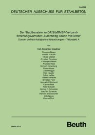 Publications  DAfStb-Heft 588; Der Stadtbaustein im DAfStb/BMBF-Verbundforschungsvorhaben 