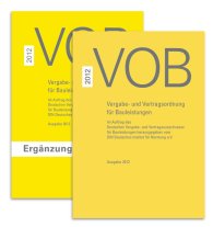 Publications  Paket VOB Gesamtausgabe 2012 + VOB Ergänzungsband 2015; VOB Vergabe- und Vertragsordnung für Bauleistungen 14.9.2015 preview