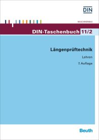 Publications  DIN-Taschenbuch 11/2; Längenprüftechnik 2; Lehren 14.6.2016 preview