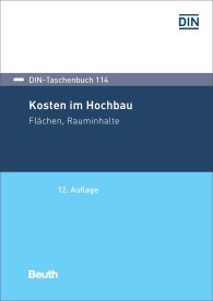 Publications  DIN-Taschenbuch 114; Kosten im Hochbau; Flächen, Rauminhalte 8.4.2019 preview