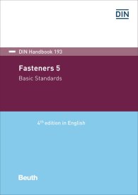 Publications  DIN_Handbook 193; Fasteners 5; Basic standards 22.11.2018 preview
