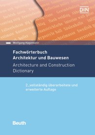 Publications  DIN Media Wissen; Fachwörterbuch Architektur und Bauwesen; Deutsch - Englisch / Englisch - Deutsch 19.4.2018 preview