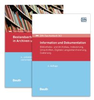 Preview  Bestandserhaltung und Dokumentation in Archiven und Bibliotheken; Paket: Normen-Handbuch 