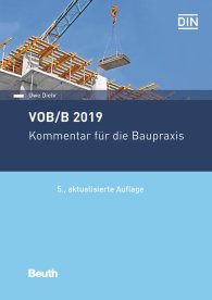 Publications  DIN Media Recht; VOB/B 2019; Kommentar für die Baupraxis 7.11.2019 preview